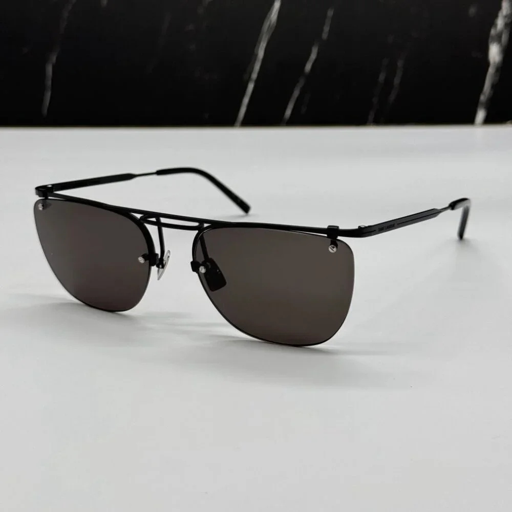 NEW SAINT LAURENT SL600 001 BLACK UNISEX SUNGLASSES SAINT LAURENT SL600 001